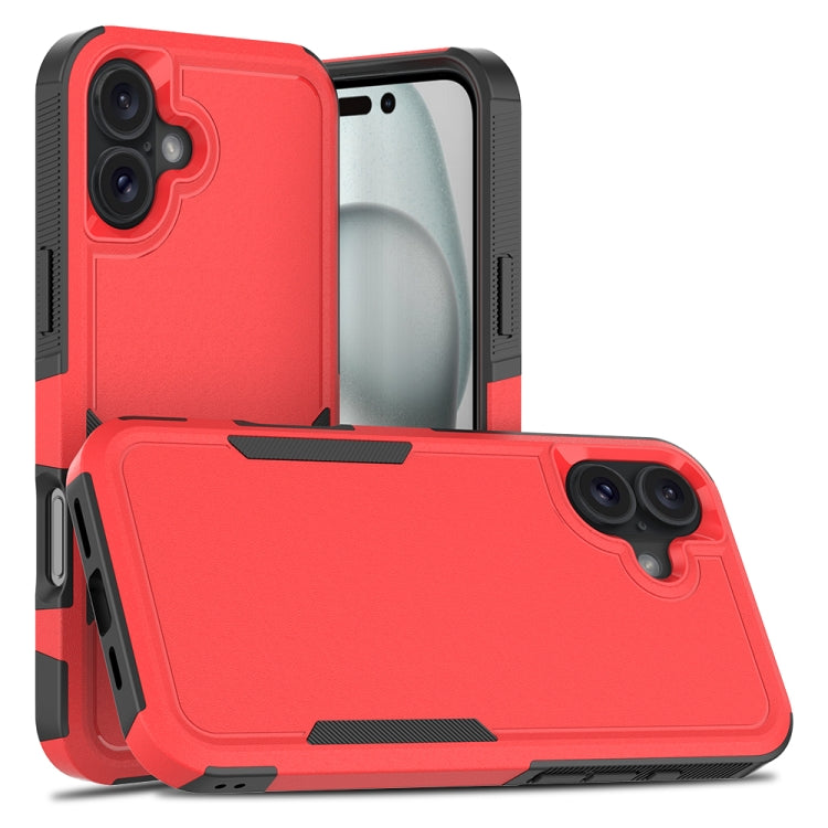 2 in 1 PC + TPU Phone Case, For iPhone 16e, For iPhone 16 Pro Max, For iPhone 16 Pro�������������...
