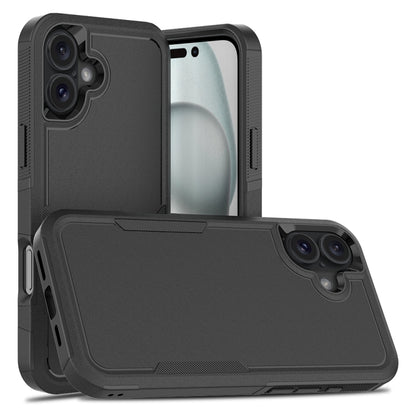 2 in 1 PC + TPU Phone Case, For iPhone 16e, For iPhone 16 Pro Max, For iPhone 16 Pro�������������...