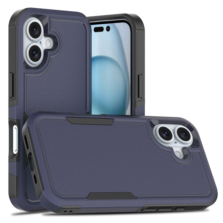 2 in 1 PC + TPU Phone Case, For iPhone 16e, For iPhone 16 Pro Max, For iPhone 16 Pro�������������...