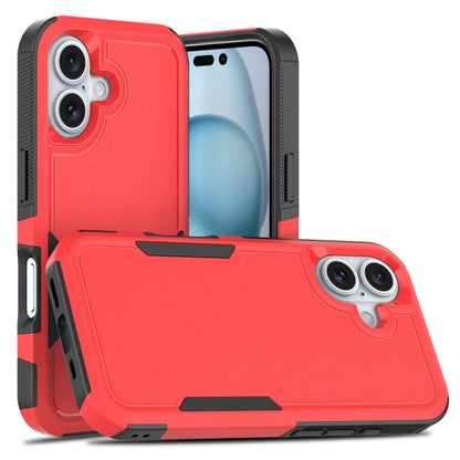 2 in 1 PC + TPU Phone Case, For iPhone 16e, For iPhone 16 Pro Max, For iPhone 16 Pro�������������...