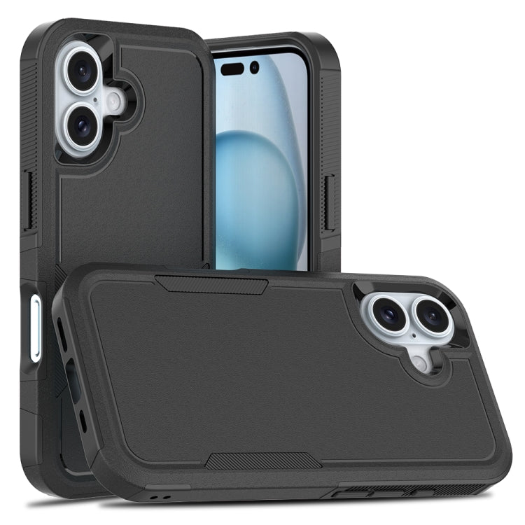 2 in 1 PC + TPU Phone Case, For iPhone 16e, For iPhone 16 Pro Max, For iPhone 16 Pro�������������...