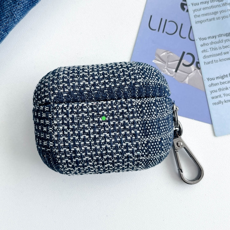 Stitching Denim Cloth Bluetooth Earphone Protective Case, For AirPods Pro 2, For AirPods 3�������...