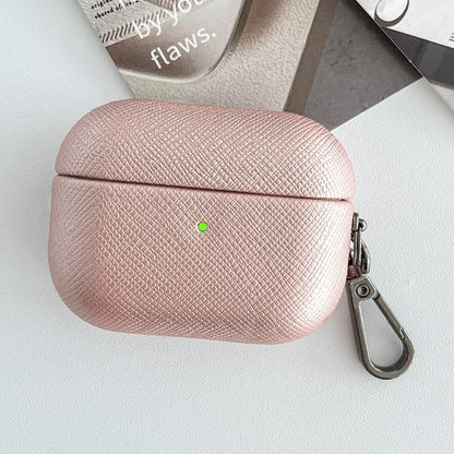 Cross Texture PU Leather Bluetooth Earphone Protective Case, For AirPods Pro 2, For AirPods 3����...