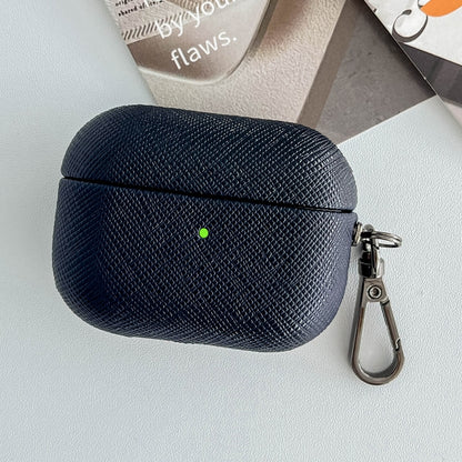 Cross Texture PU Leather Bluetooth Earphone Protective Case, For AirPods Pro 2, For AirPods 3����...