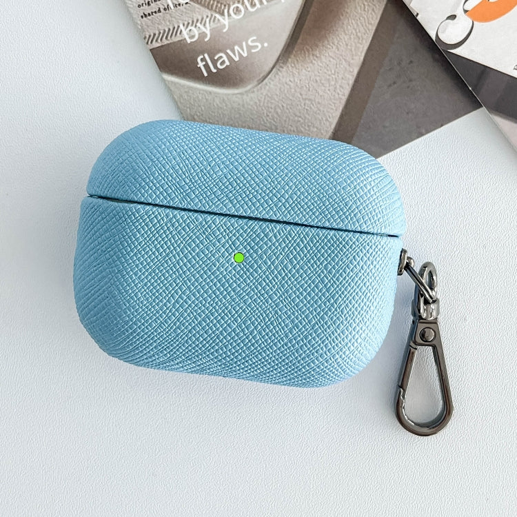 Cross Texture PU Leather Bluetooth Earphone Protective Case, For AirPods Pro 2, For AirPods 3����...