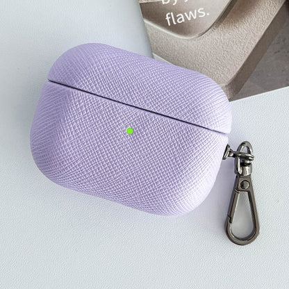 Cross Texture PU Leather Bluetooth Earphone Protective Case, For AirPods Pro 2, For AirPods 3����...