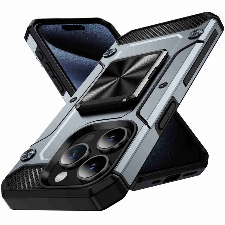 Shockproof Metal Holder Phone Case, For iPhone 16 Pro Max, For iPhone 16 Pro, For iPhone 16 Plus�...
