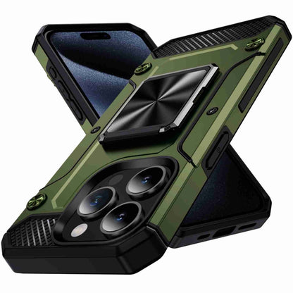 Shockproof Metal Holder Phone Case, For iPhone 16 Pro Max, For iPhone 16 Pro, For iPhone 16 Plus�...