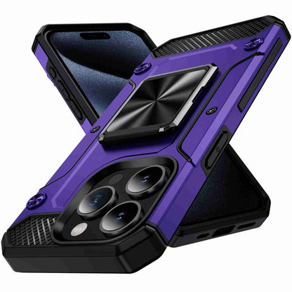 Shockproof Metal Holder Phone Case, For iPhone 16 Pro Max, For iPhone 16 Pro, For iPhone 16 Plus�...