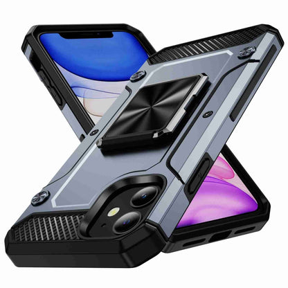 Shockproof Metal Holder Phone Case, For iPhone 11, For iPhone XS Max, For iPhone 8 Plus / 7 Plus