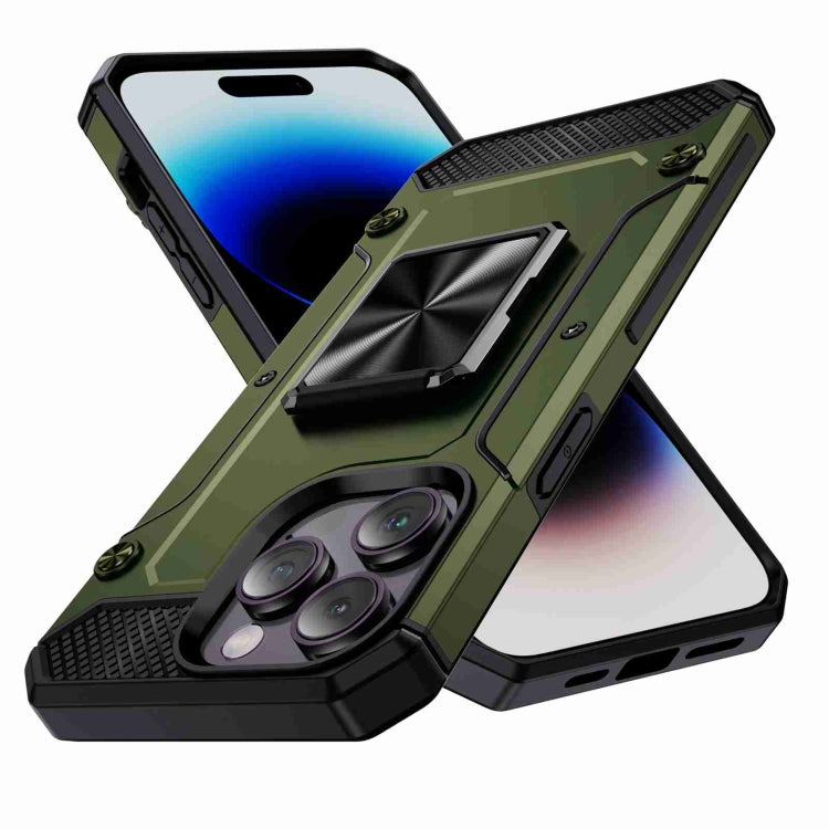 Shockproof Metal Holder Phone Case, For iPhone 16 Pro Max, For iPhone 16 Pro, For iPhone 16 Plus�...