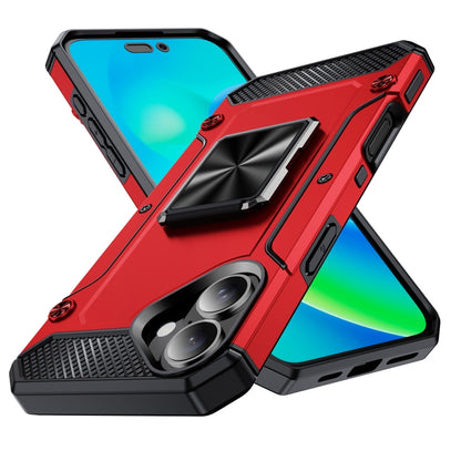 Shockproof Metal Holder Phone Case, For iPhone 16 Pro Max, For iPhone 16 Pro, For iPhone 16 Plus�...