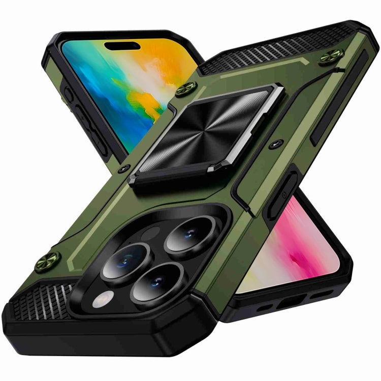 Shockproof Metal Holder Phone Case, For iPhone 16 Pro Max, For iPhone 16 Pro, For iPhone 16 Plus�...