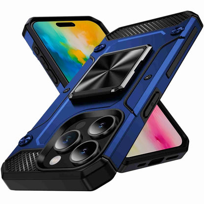 Shockproof Metal Holder Phone Case, For iPhone 16 Pro Max, For iPhone 16 Pro, For iPhone 16 Plus�...