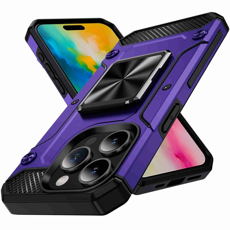 Shockproof Metal Holder Phone Case, For iPhone 16 Pro Max, For iPhone 16 Pro, For iPhone 16 Plus�...