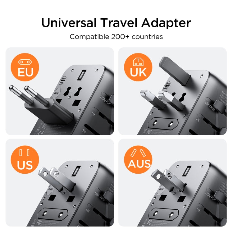 JOYROOM JR-TCW01 17W Universal Travel Adapter, JR-TCW01