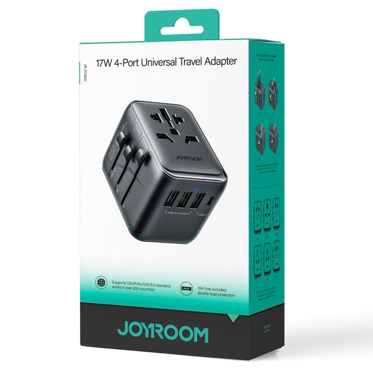 JOYROOM JR-TCW01 17W Universal Travel Adapter, JR-TCW01