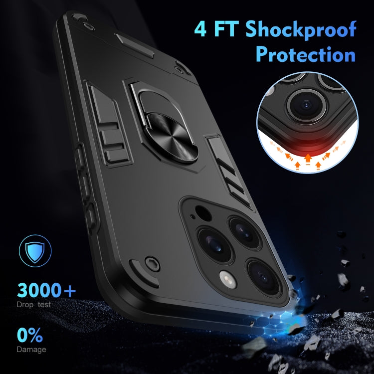 Shockproof Metal Ring Holder Phone Case