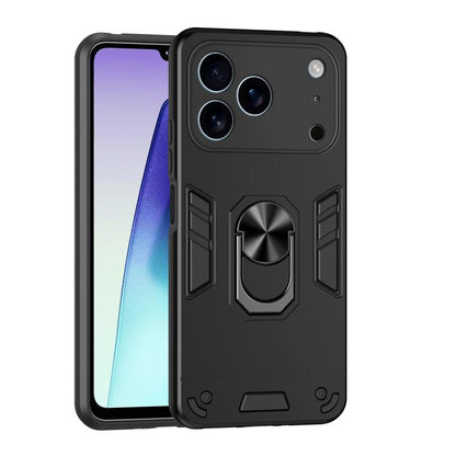 Shockproof Metal Ring Holder Phone Case