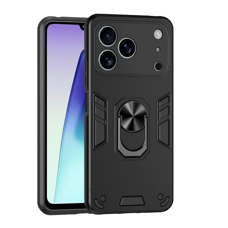 Shockproof Metal Ring Holder Phone Case