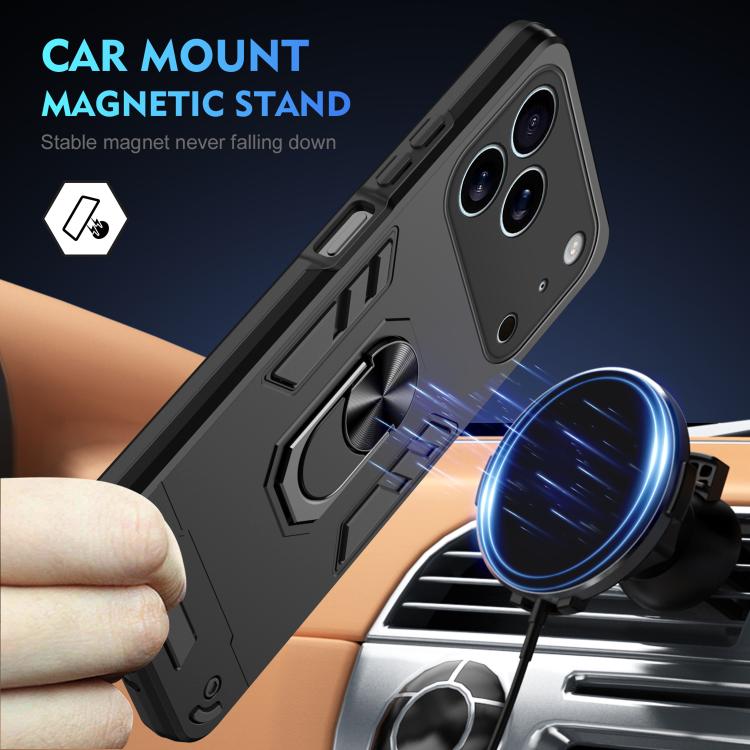 Shockproof Metal Ring Holder Phone Case