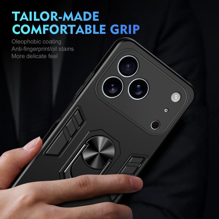 Shockproof Metal Ring Holder Phone Case