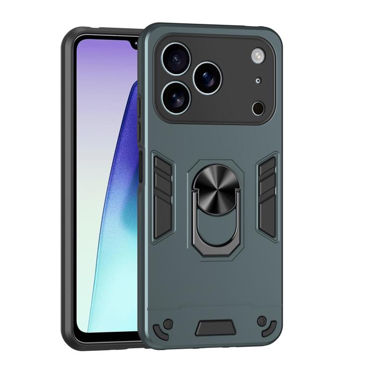 Shockproof Metal Ring Holder Phone Case