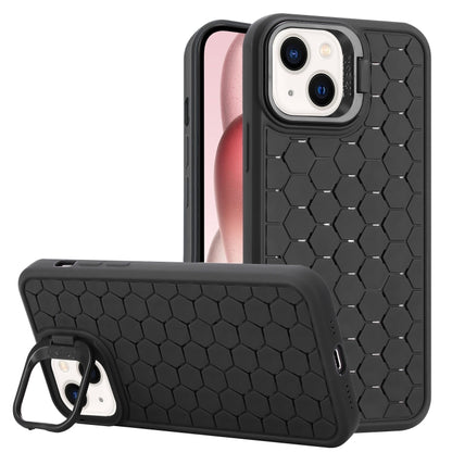 Honeycomb Radiating Lens Holder TPU Phone Case, For iPhone 16 Pro Max, For iPhone 16 Pro���������...