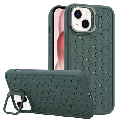 Honeycomb Radiating Lens Holder TPU Phone Case, For iPhone 16 Pro Max, For iPhone 16 Pro���������...