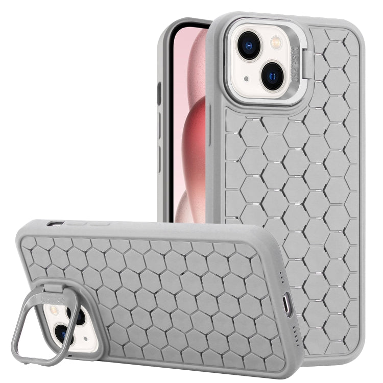 Honeycomb Radiating Lens Holder TPU Phone Case, For iPhone 16 Pro Max, For iPhone 16 Pro���������...