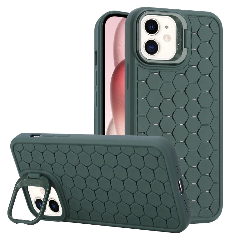 Honeycomb Radiating Lens Holder TPU Phone Case, For iPhone 16 Pro Max, For iPhone 16 Pro���������...