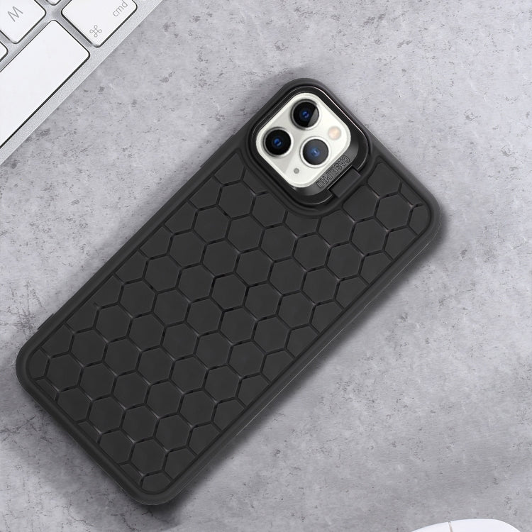 Honeycomb Radiating Lens Holder TPU Phone Case, For iPhone 12 Pro Max, For iPhone 12 Pro���������...