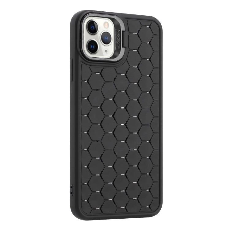 Honeycomb Radiating Lens Holder TPU Phone Case, For iPhone 12 Pro Max, For iPhone 12 Pro���������...