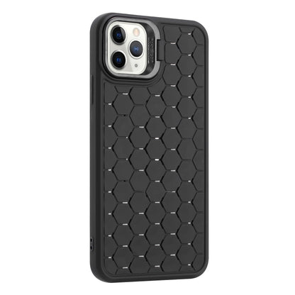 Honeycomb Radiating Lens Holder TPU Phone Case, For iPhone 12 Pro Max, For iPhone 12 Pro���������...
