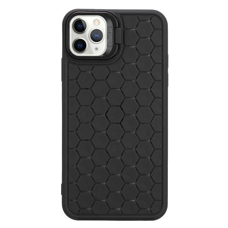 Honeycomb Radiating Lens Holder TPU Phone Case, For iPhone 12 Pro Max, For iPhone 12 Pro���������...
