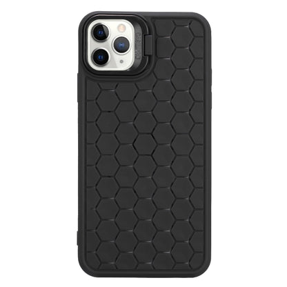 Honeycomb Radiating Lens Holder TPU Phone Case, For iPhone 12 Pro Max, For iPhone 12 Pro���������...