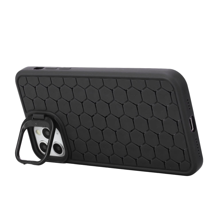 Honeycomb Radiating Lens Holder TPU Phone Case, For iPhone 12 Pro Max, For iPhone 12 Pro���������...