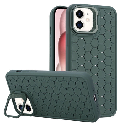 Honeycomb Radiating Lens Holder TPU Phone Case, For iPhone 12 Pro Max, For iPhone 12 Pro���������...