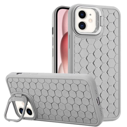 Honeycomb Radiating Lens Holder TPU Phone Case, For iPhone 12 Pro Max, For iPhone 12 Pro���������...