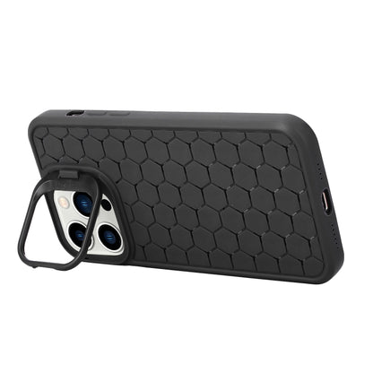 Honeycomb Radiating Lens Holder TPU Phone Case, For iPhone 16 Pro Max, For iPhone 16 Pro���������...