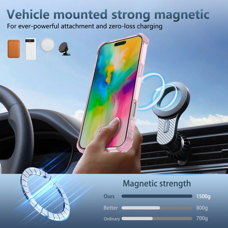 Gold Shield CD Pattern MagSafe Magnetic Phone Case with Rotating Stand, For iPhone 16 Pro Max����...