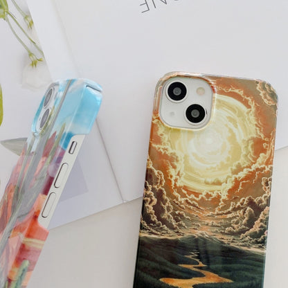 Varnishing Water Stick PC Phone Case