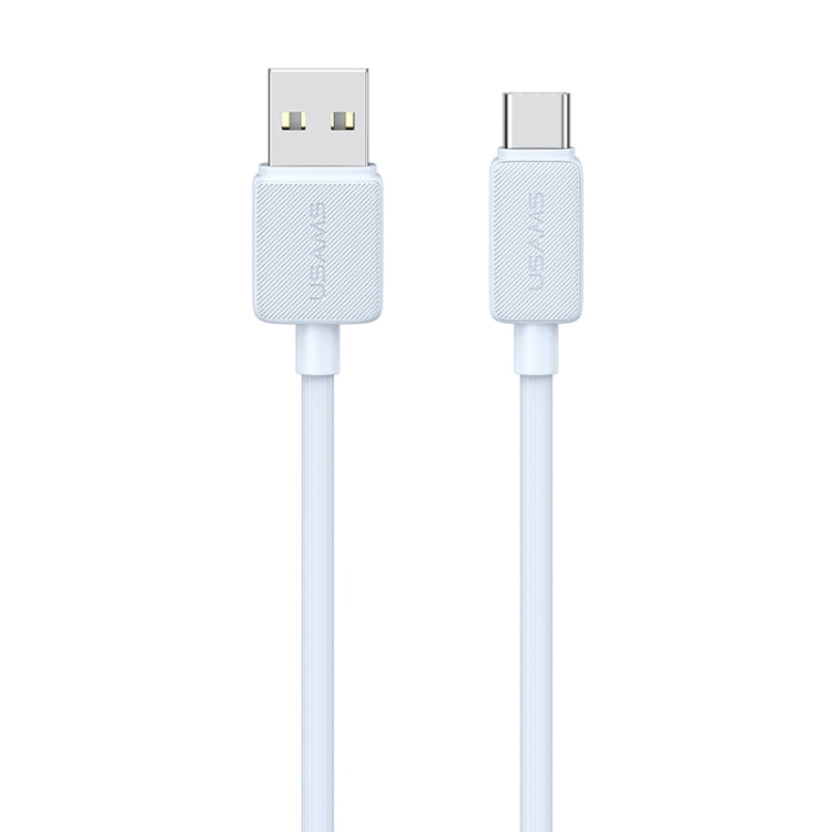 USAMS US-SJ698 USB to USB-C / Type-C 3A Striped Fast Charge Data Cable