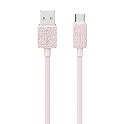 USAMS US-SJ698 USB to USB-C / Type-C 3A Striped Fast Charge Data Cable