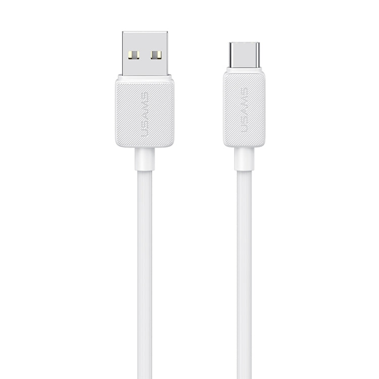 USAMS US-SJ698 USB to USB-C / Type-C 3A Striped Fast Charge Data Cable