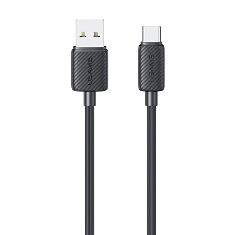 USAMS US-SJ698 USB to USB-C / Type-C 3A Striped Fast Charge Data Cable