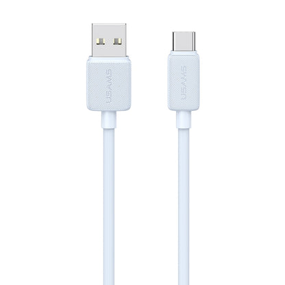 USAMS US-SJ698 USB to USB-C / Type-C 3A Striped Fast Charge Data Cable