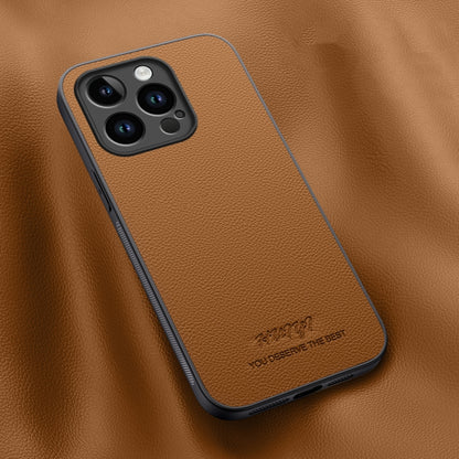 HUIYI Leather Magnetic Phone Case, For iPhone 16e, For iPhone 16 Pro Max, For iPhone 16 Pro������...