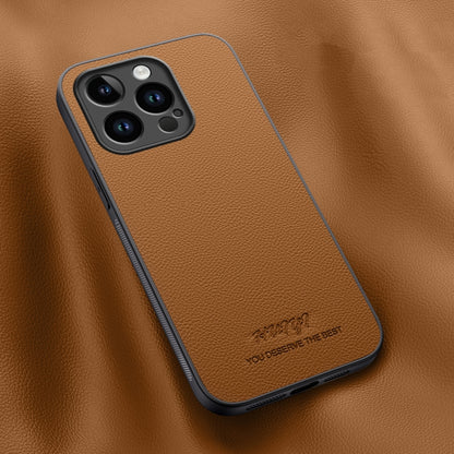 HUIYI Leather Magnetic Phone Case, For iPhone 16e, For iPhone 16 Pro Max, For iPhone 16 Pro������...