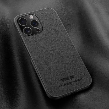 HUIYI Leather Magnetic Phone Case, For iPhone 16e, For iPhone 16 Pro Max, For iPhone 16 Pro������...